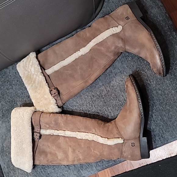 BORN Burnished Calf Knee-high Boots